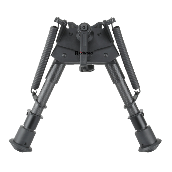 Сошки Vector Optics 155-230 мм. Карбоновое волокно, подпружиненное с рычагом  