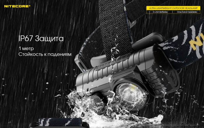 Фонарь налобный Nitecore HA23  