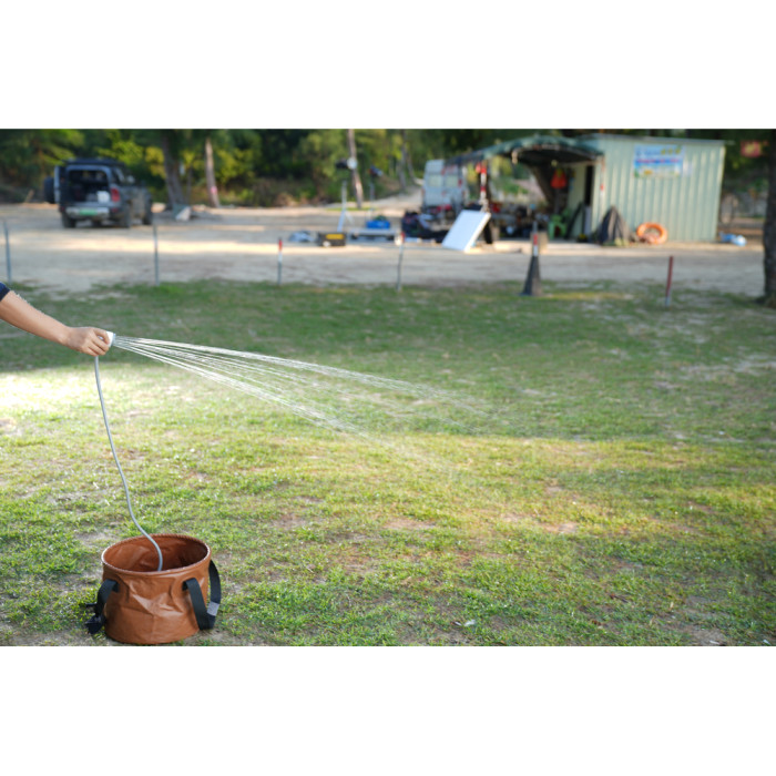 Душ портативный с насосом на аккумуляторе Flextail Tiny Shower, белый  