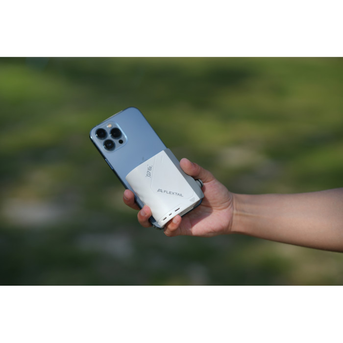 Душ портативный с насосом на аккумуляторе Flextail Tiny Shower, белый  