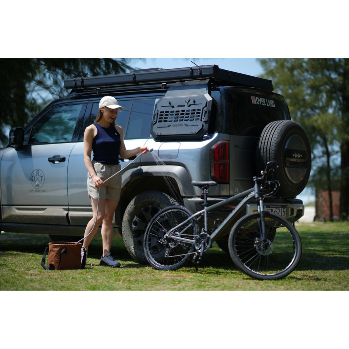 Душ портативный с насосом на аккумуляторе Flextail Tiny Shower, белый  