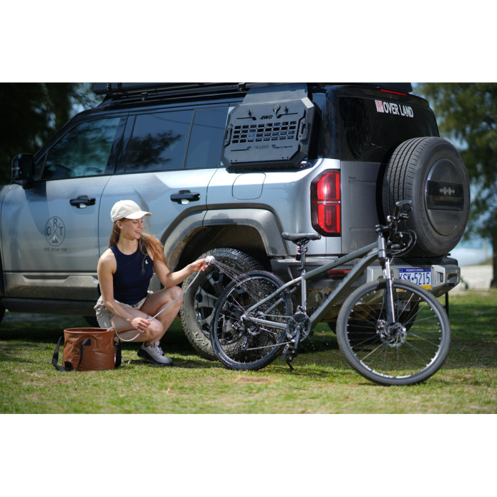 Душ портативный с насосом на аккумуляторе Flextail Tiny Shower, белый  