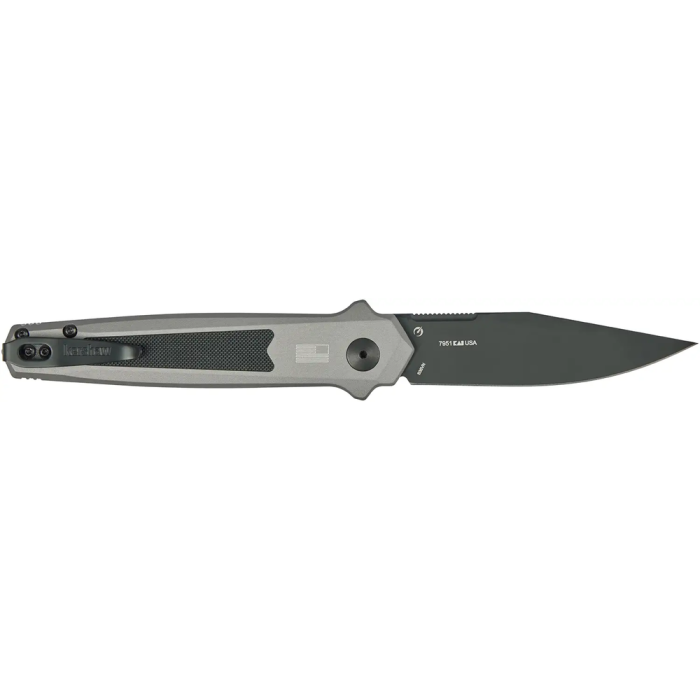 Нож Kershaw Launch 17, gray aluminum/black  