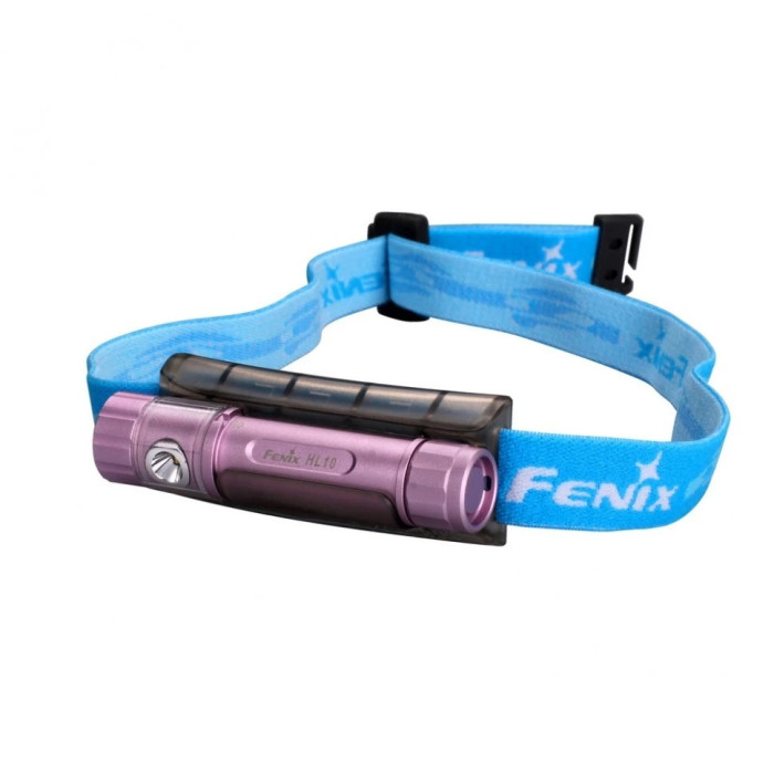 Фонарь налобный Fenix ​​HL10 purple (дефект комплектной батареи ААА)  