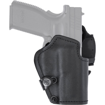 Кобура Front Line для Glock 43 Kydex поясной фиксатор черный (K4099P)