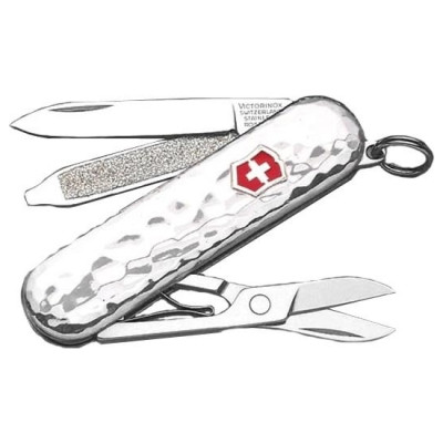 Нож Victorinox Sterling Silver Hammered  0.6221.76