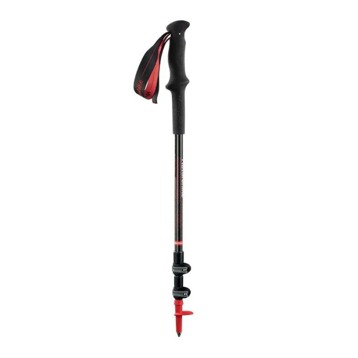 Трекинговая палка 3-секционная Naturehike ST06 NH17D006-D, черная  