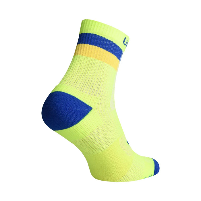 Компрессионные носки защитные летние Protector ShortDry Ultra New сине-салатовые L 44-47  