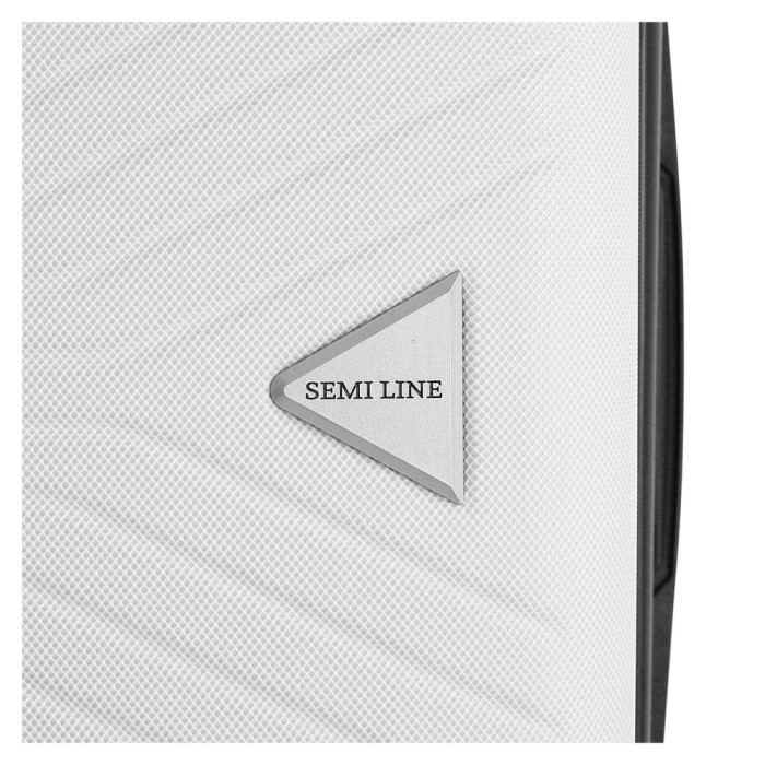 Чемодан Semi Line 20" (S) White (T5970-1)  