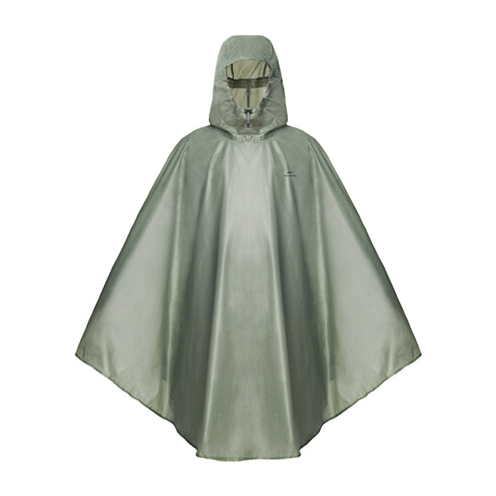 Плащ-дождевик Naturehike CNK2550FS010, размер L, оливковый  