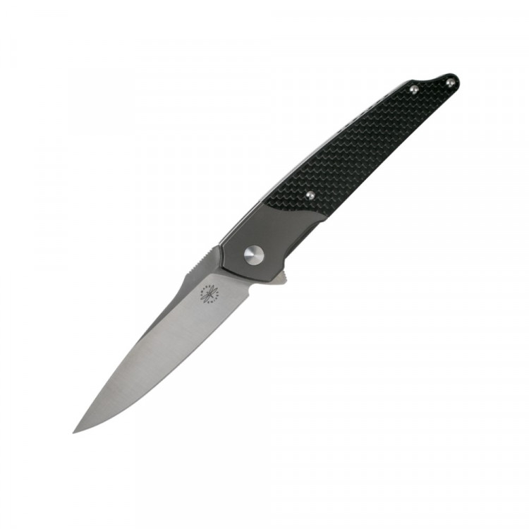 Нож Amare Knives Pocket Peak Folder, серый 