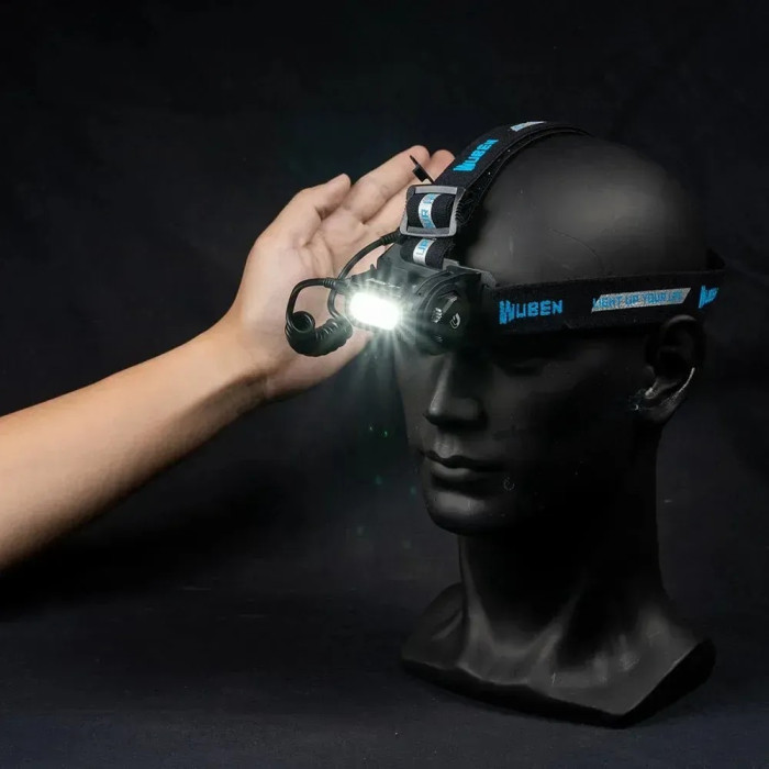 Фонарь Wuben E7 6500К, черный  