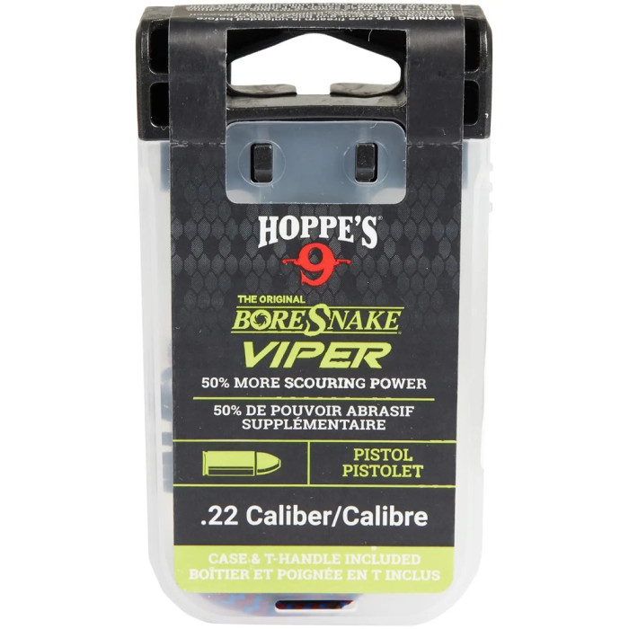 Протяжка Hoppe`s Bore Snake Viper для кал.22 с бронзовыми ершами  