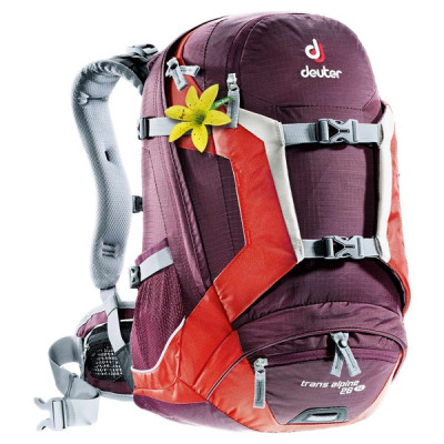 Рюкзак Deuter Trans Alpine SL, 26 л, aubergine-fire