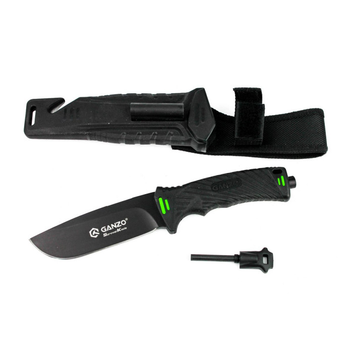 Нож Ganzo G8012, черный  