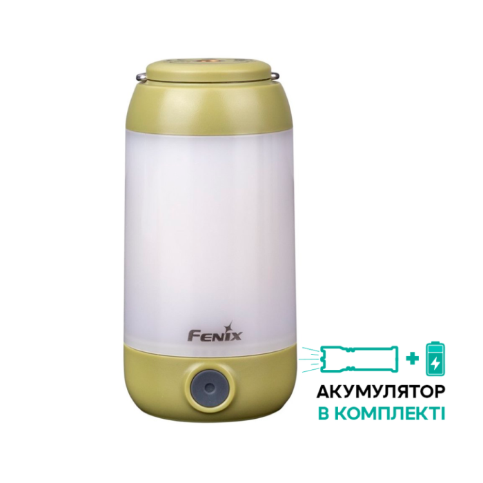 Фонарь кемпинговый Fenix ​​CL26R зеленый (Поврежденная упаковка/замена драйвера)  