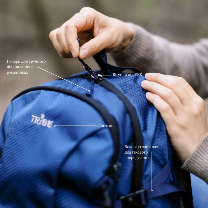 Рюкзак Tribe Urban 25 л T-IC-0022-blue  