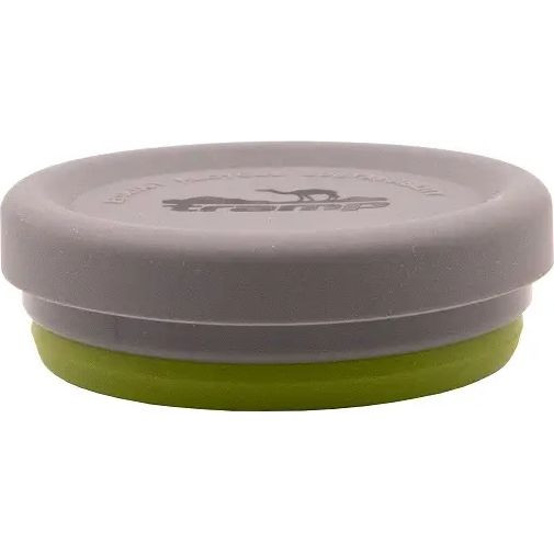 Стакан складной силиконовый с крышкой 200мл Tramp UTRC-126, green  