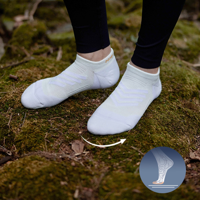 Носки низкие Naturehike CYY2341ZJ013, размер L, бежевые  