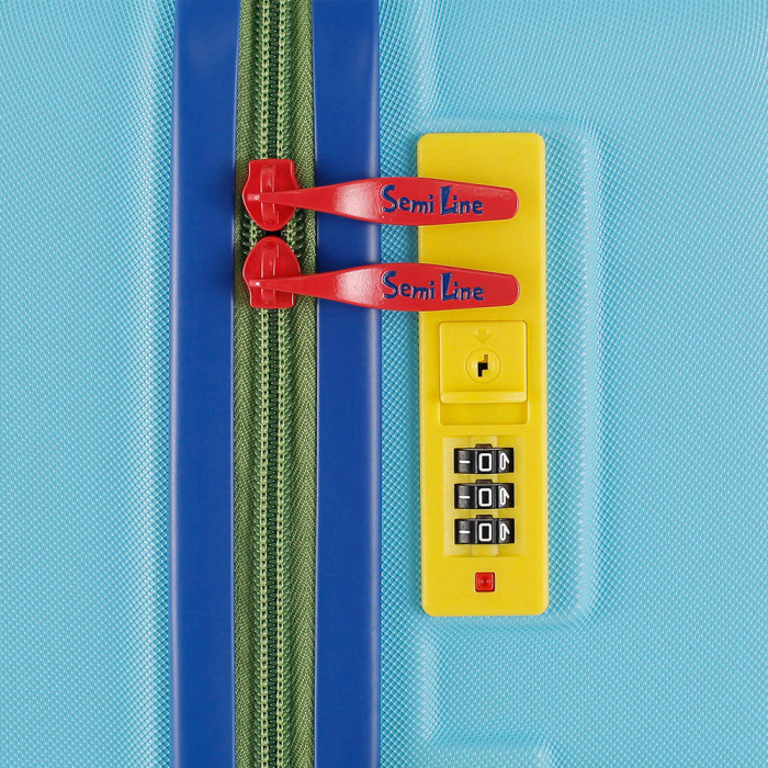 Чемодан Semi Line 20" (S) Blue (T5844-1)  