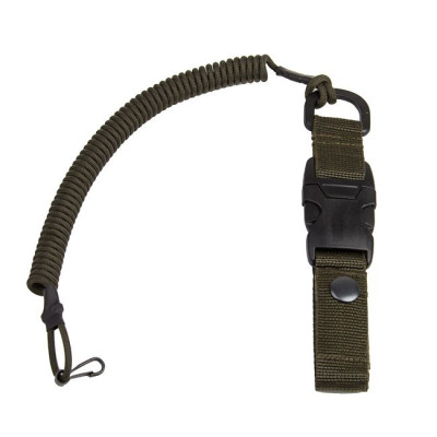 Тренчик страховочный с карабином быстросъемный, army green