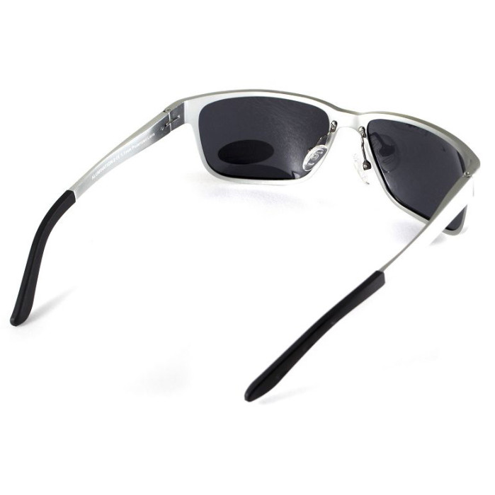 Очки BluWater Alumination-2 Silver Polarized (gray) черные  