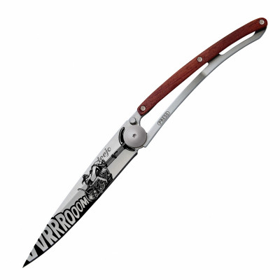 Нож Deejo Tattoo Wood 37 g, Rosewood, &quot;Vroom&quot;