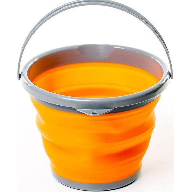 Ведро складное силиконовое Tramp TRC-092-orange 