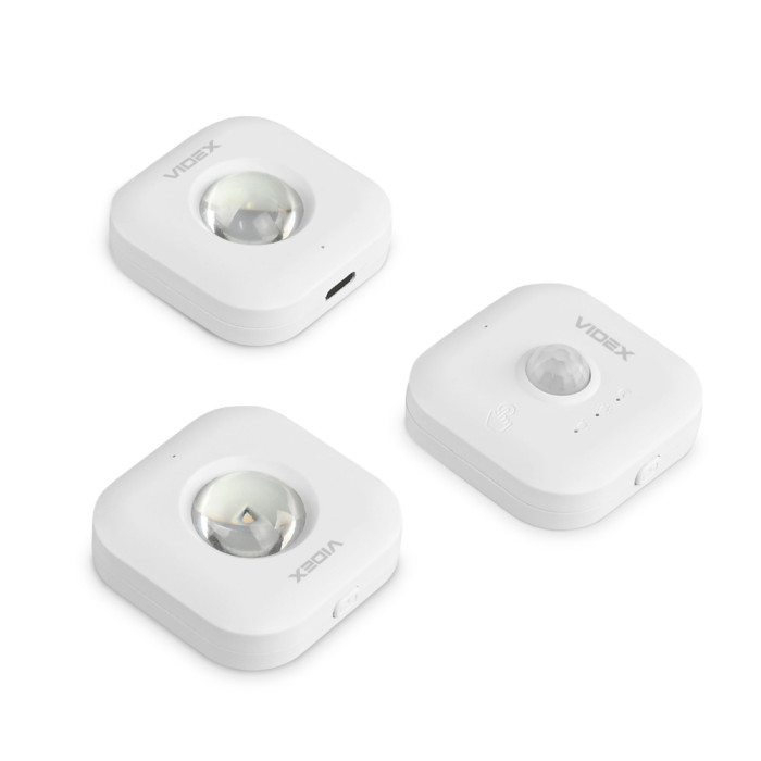 Набор LED светильников аккумуляторных с датчиком движения VIDEX VL-NL075-21  