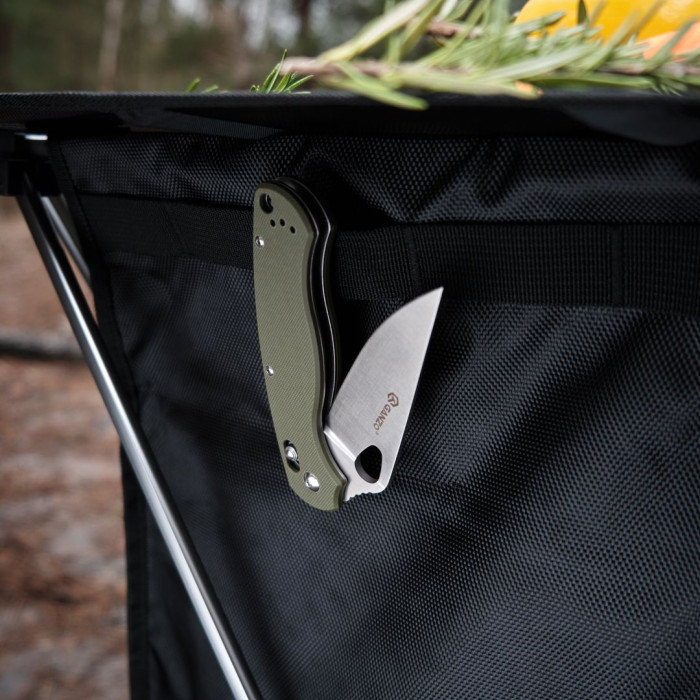 Нож складной Ganzo G729-GR зеленый  