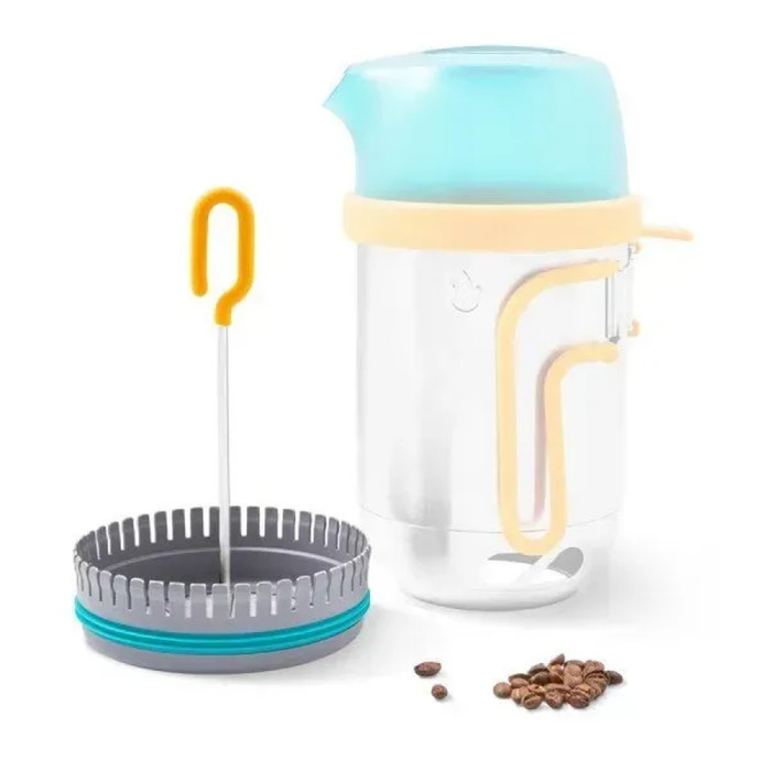 Пресс для кофе Biolite - CoffeePress Silver/Orange (BLT CAC1001)  