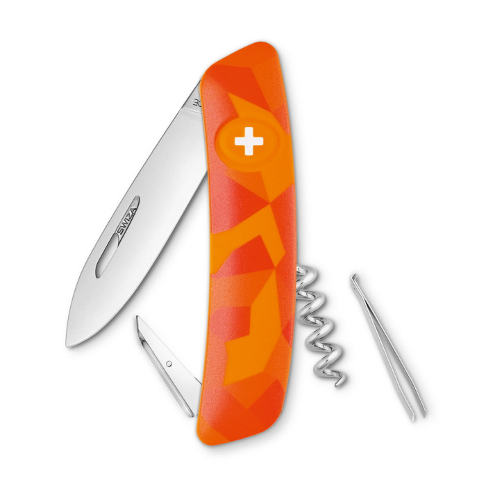 Швейцарский нож Swiza C01 Luceo Orange 