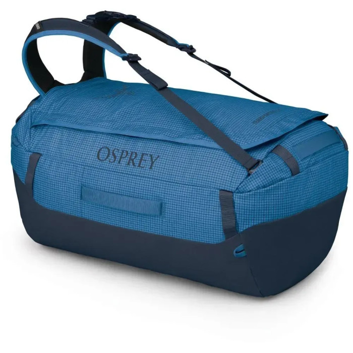 Сумка Osprey Transporter Duffel 65 blue flame/nocturnal blue - O/S - синий  