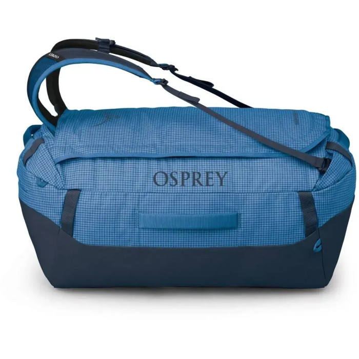 Сумка Osprey Transporter Duffel 65 blue flame/nocturnal blue - O/S - синий  