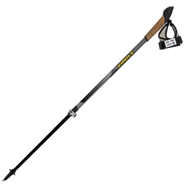Палки для скандинавской ходьбы Vipole Instructor Vario Top-Click QL K.T. Dark DLX S1852  