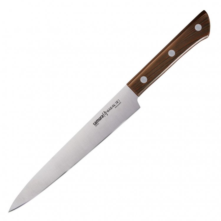 Нож кухонный Samura Harakiri для тонкой нарезки, 195 мм, SHR-0045WO 