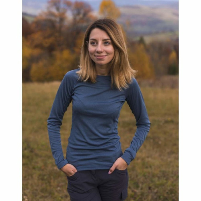 Футболка женская Turbat Mika синяя, XS  