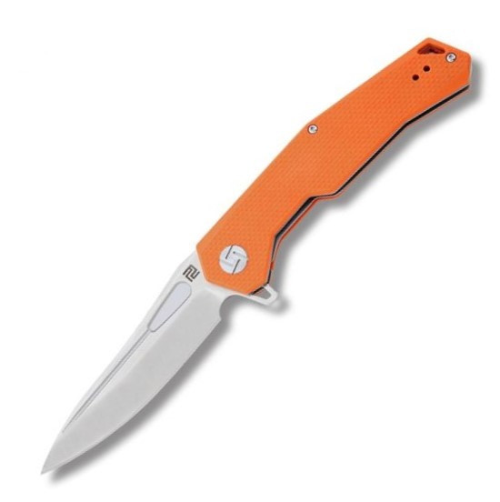 Нож Artisan Zumwalt Black Blade, D2, G10 Flat orange  