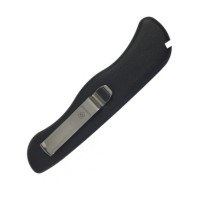 Накладка ручки ножа задн. с клипом black (111мм), VxC8503.41