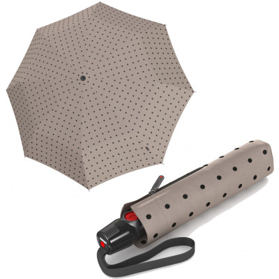 Зонт Knirps T.200 Kelly Taupe UV Protection Авто / Складной / 8спиц / D99x28см