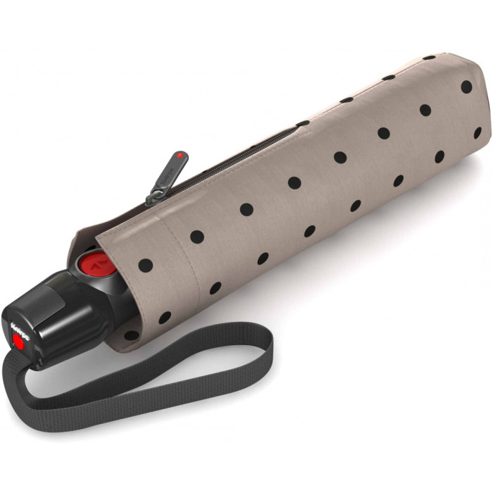 Зонт Knirps T.200 Kelly Taupe UV Protection Авто / Складной / 8спиц / D99x28см  