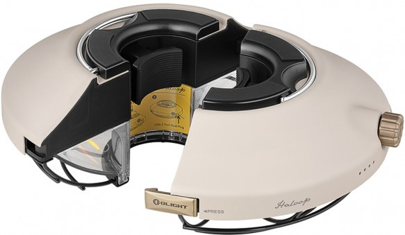 Фонарь Olight Haloop. Clay beige  