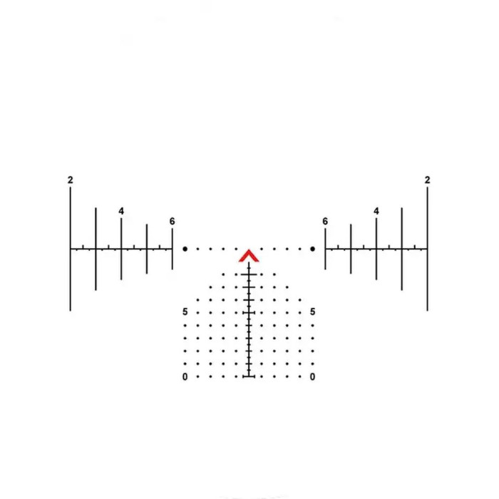 Прицел Primary Arms SLx 5x, MicroPrism, ACSS Aurora MIL Meter (Red) black  