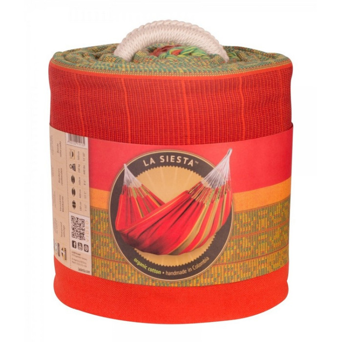 Гамак семейный La Siesta Flora FLH18-2 chilli  
