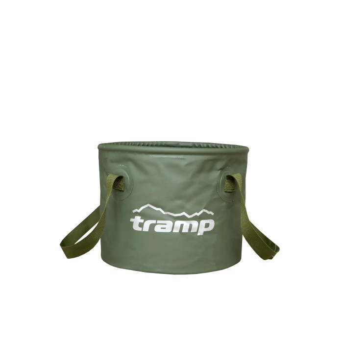 Ведро Tramp ПВХ olive 12л UTRC-071 