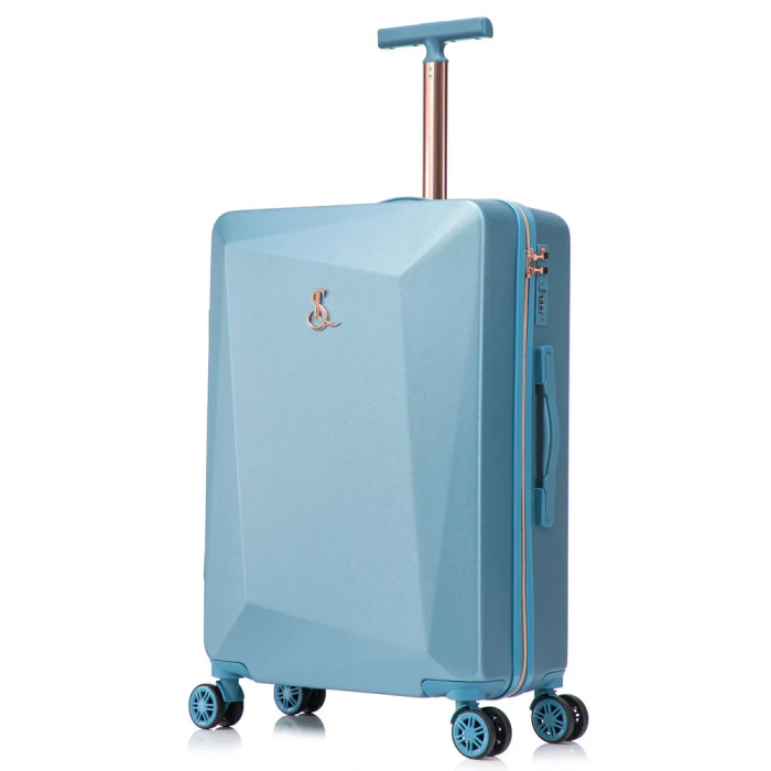 Чемодан Semi Line 24" (M) Light Blue (T5913-2)  