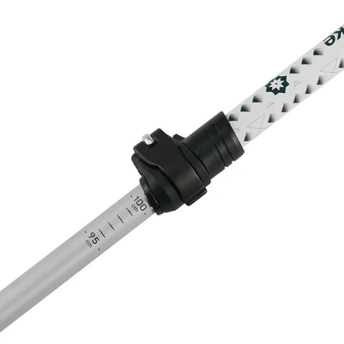 Трекинговые палки Naturehike 7075 CNH22DS002, 135 см, белый, 2 шт.  