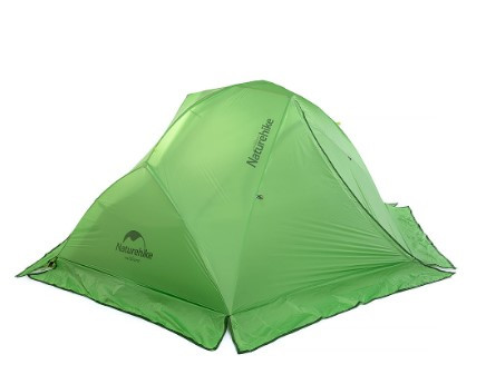Палатка Star River II (2-х местная) 20D silicone New version + footprint green NH17T012-T  