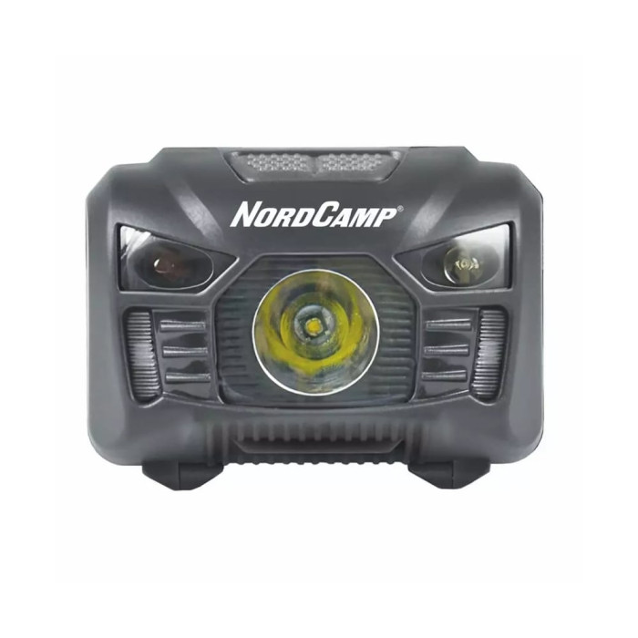 Фонарь налобный Nord Camp 150Lm, 3W LED, 1200mAh, Sensor White/Red