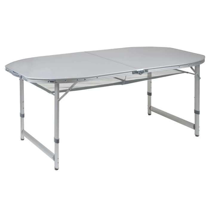 Стол Bo-Camp Premium Oval 150x80 cm Grey (1404405)  